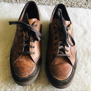 Neil M. Leather/Suede Sneakers Men’s Shoes sz 10 D